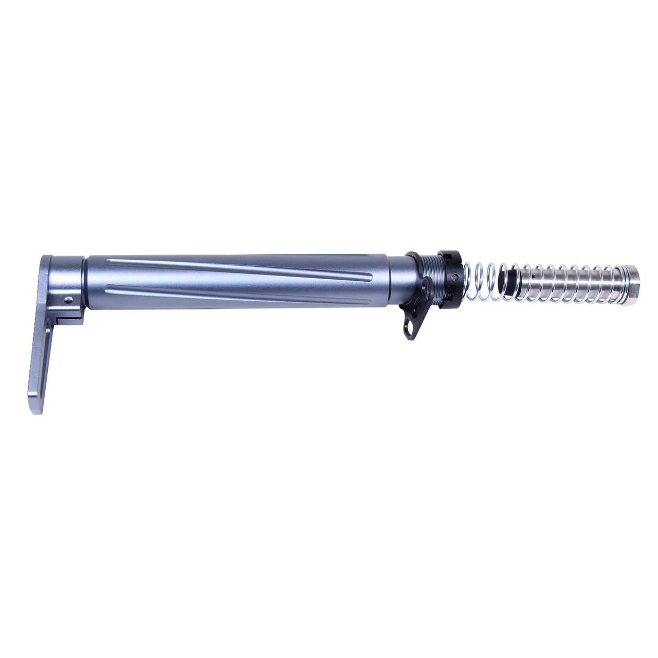 Guntec USA AIRLITE-STK-GREY Guntec USA AIRLITE-STK-GREY AR-15 Airlite Series Â“MinimalistÂ” Stock (Anodized Grey) AIRLITE-STK-GREY