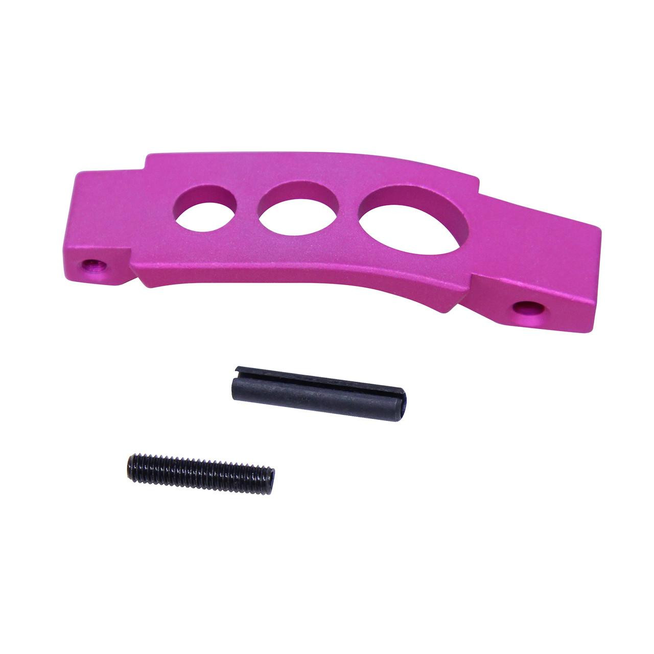 Guntec USA AR-ETG-PINK Guntec USA AR-ETG-PINK 223/5.56 Rifle Enhanced Trigger Guard (Anodized Pink) AR-ETG-PINK