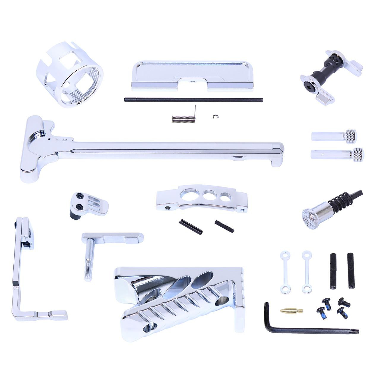  Guntec USA AR-FINISHING-KIT-C 223/5.56 Rifle Finishing Kit (Chrome) 