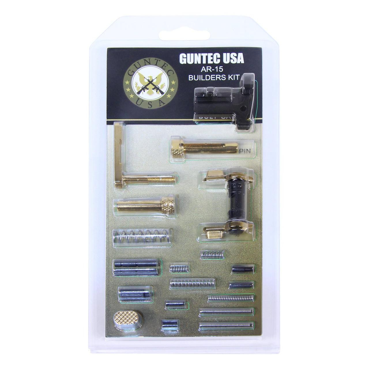 Guntec USA BUILD-KIT-AMBI-GP Guntec USA BUILD-KIT-AMBI-GP 223/5.56 Rifle Builders Kit With Ambi Safety (Gold Plated) BUILD-KIT-AMBI-GP