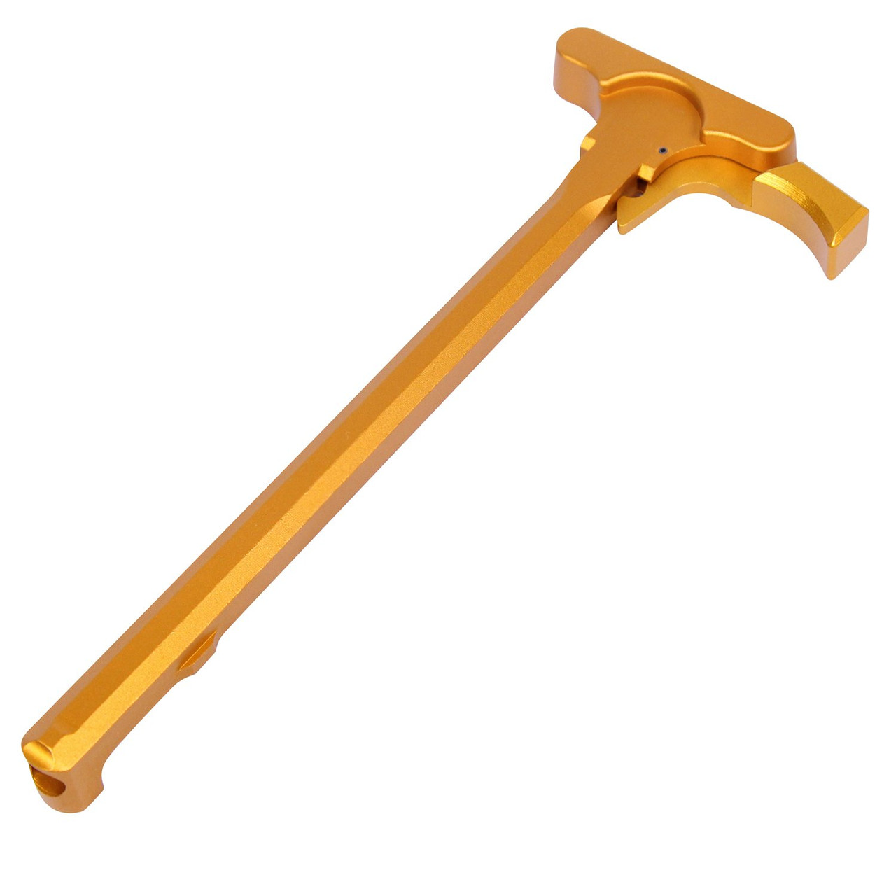 Guntec USA CHARGE-G5-ORANGE AR-15 Charging Handle With Gen 5 Latch (Anodized Orange)