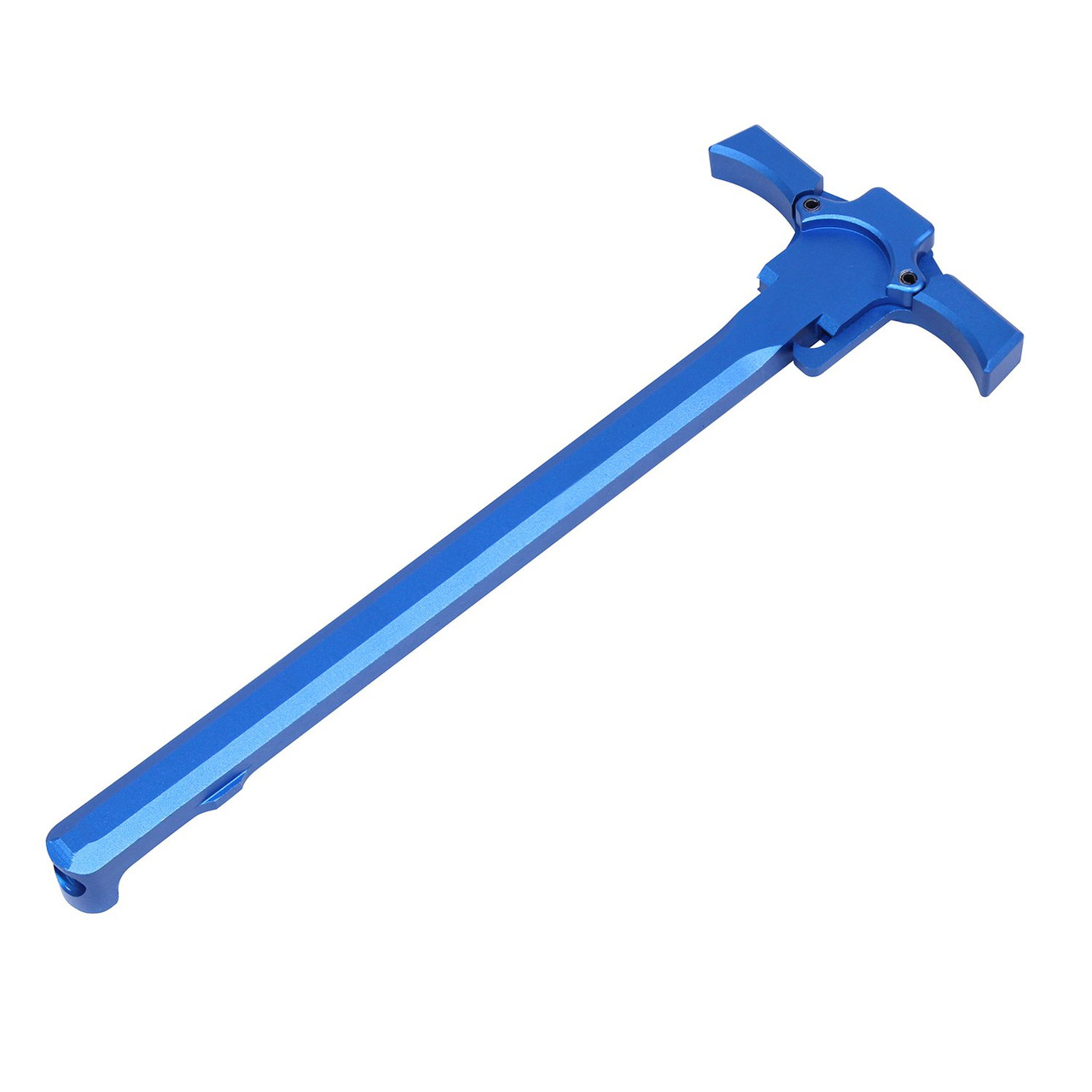Guntec USA CHARGE-QE-BLUE AR-15 Ambidextrous "Quick Engage" Charging Handle (Anodized Blue)