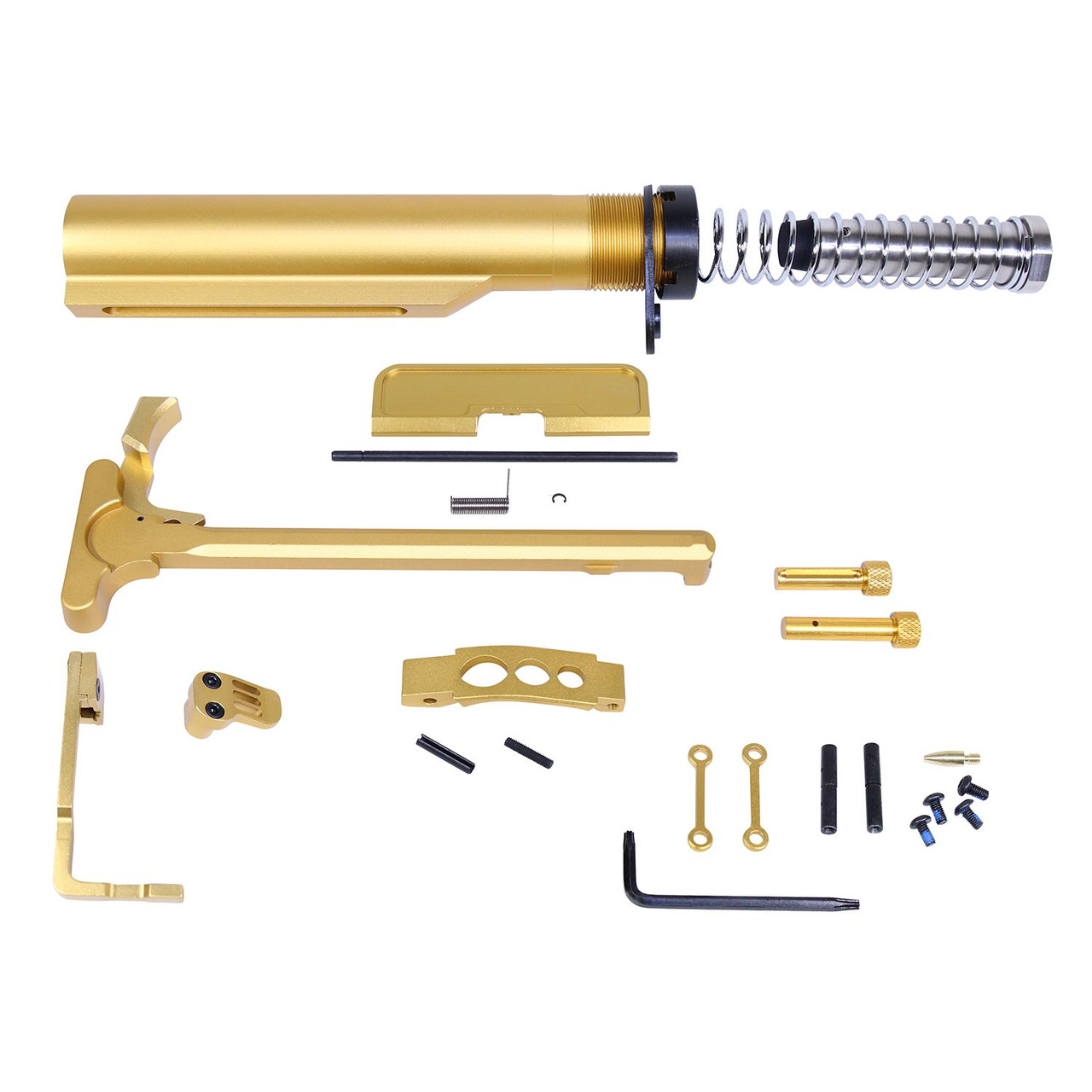 Guntec USA EKIT-GOLD AR-15 Essentials Kit (Anodized Gold)
