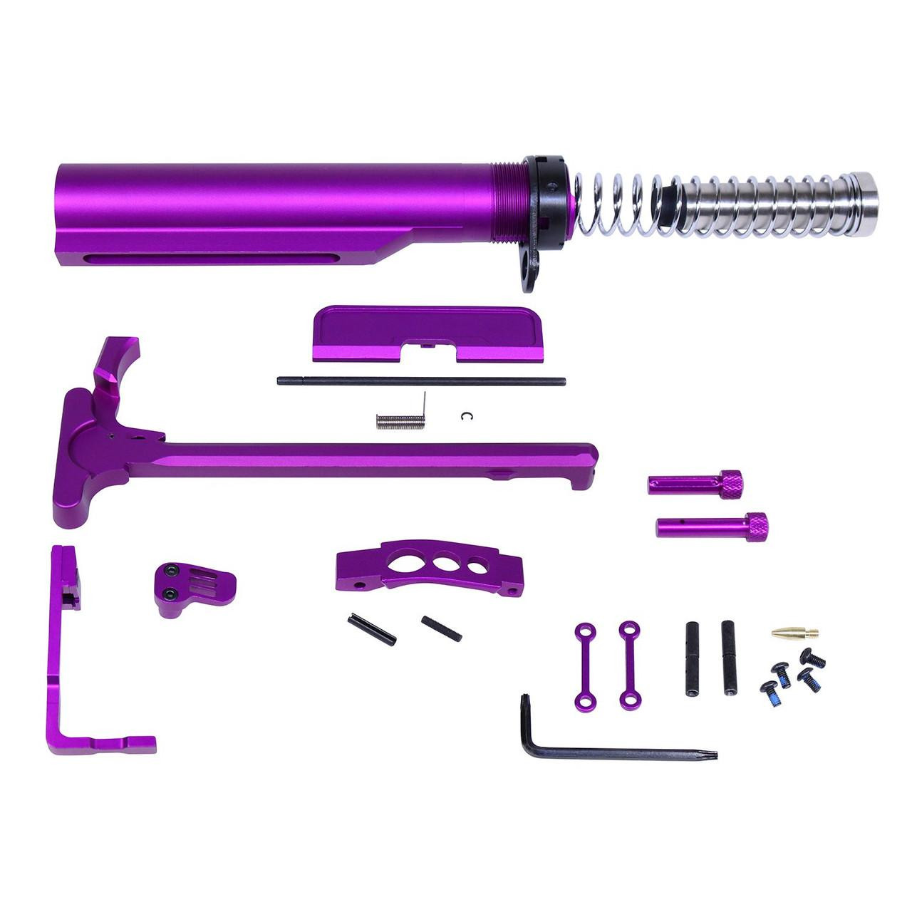Guntec USA EKIT-PURPLE Guntec USA EKIT-PURPLE 223/5.56 Rifle Essentials Kit (Anodized Purple) EKIT-PURPLE