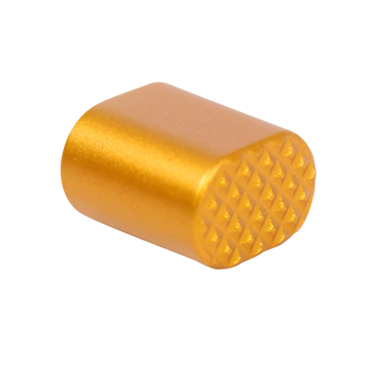 Guntec USA EXT-BUTTON-ORANGE AR-15 Extended Mag Button (Anodized Orange)