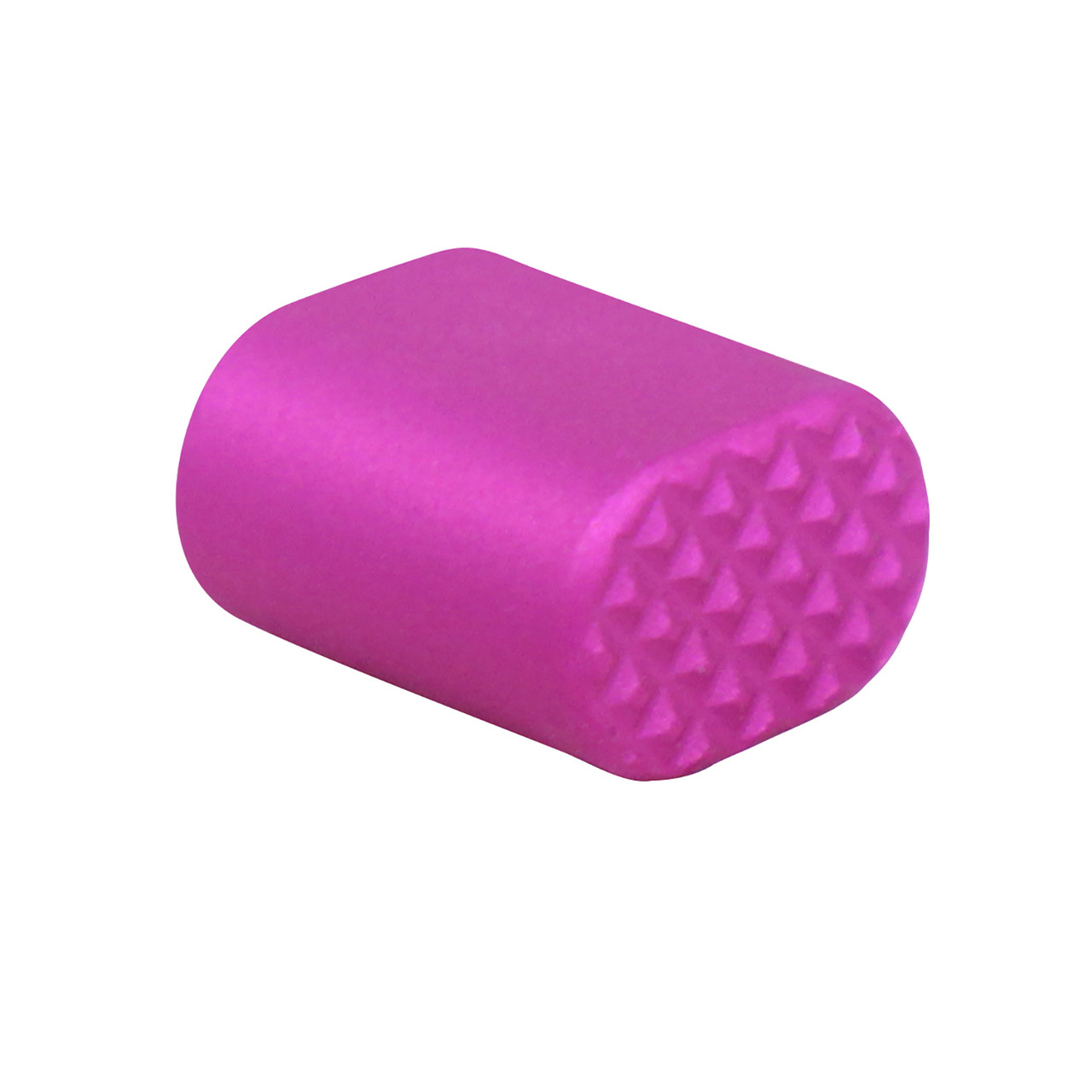 Guntec USA EXT-BUTTON-PINK AR-15 Extended Mag Button (Anodized Pink)
