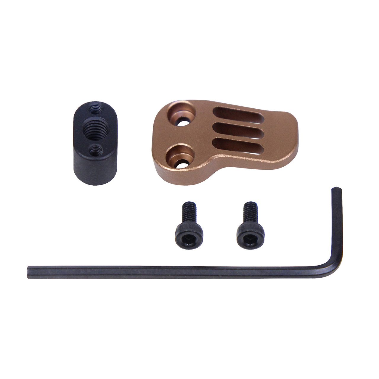 Guntec USA EXT-MC-BRZ AR-15 / AR .308 Extended Mag Catch Paddle Release (Anodized Bronze)