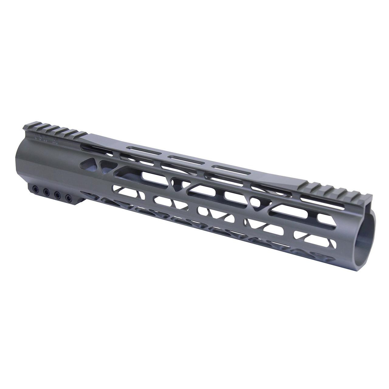  Guntec USA GT-12ALC-G2-308-G AR-308 12" AIR-LOK Series M-LOK Compression Free Floating Handguard With Monolithic Top Rail (Gen 2) (OD Green) 