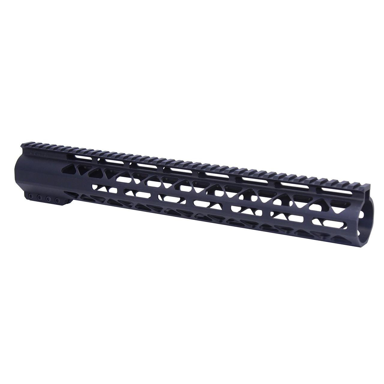Guntec USA GT-15ALC-308 Guntec USA GT-15ALC-308 15" AIR-LOK Series M-LOK Compression Free Floating Handguard With Monolithic Top Rail (.308 Cal) (Anodized Black) GT-15ALC-308