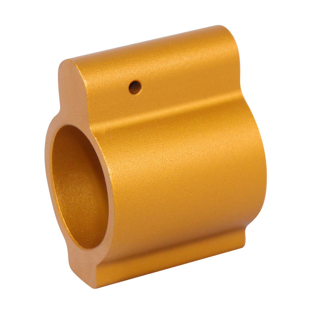 Guntec USA GT750L-ORANGE AR-15 Aluminum Low Profile .750 Gas Block (Anodized Orange)