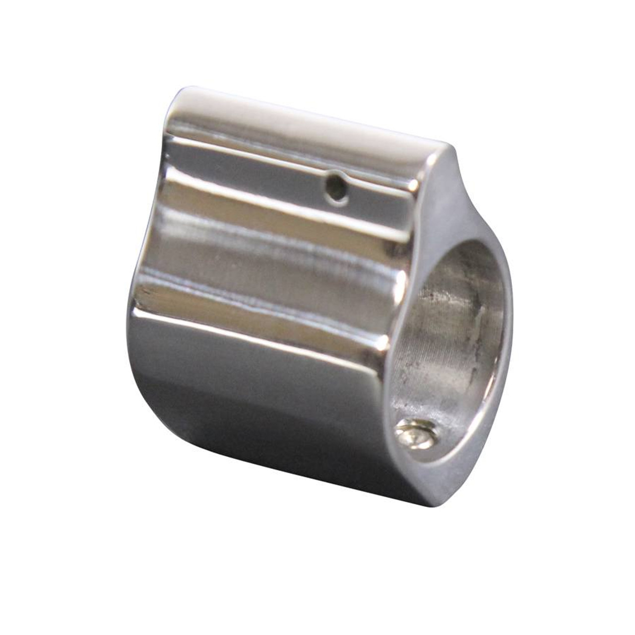 Guntec USA GT750SS-STS-P AR-15 Polished Stainless Steel Low Profile Gas Block