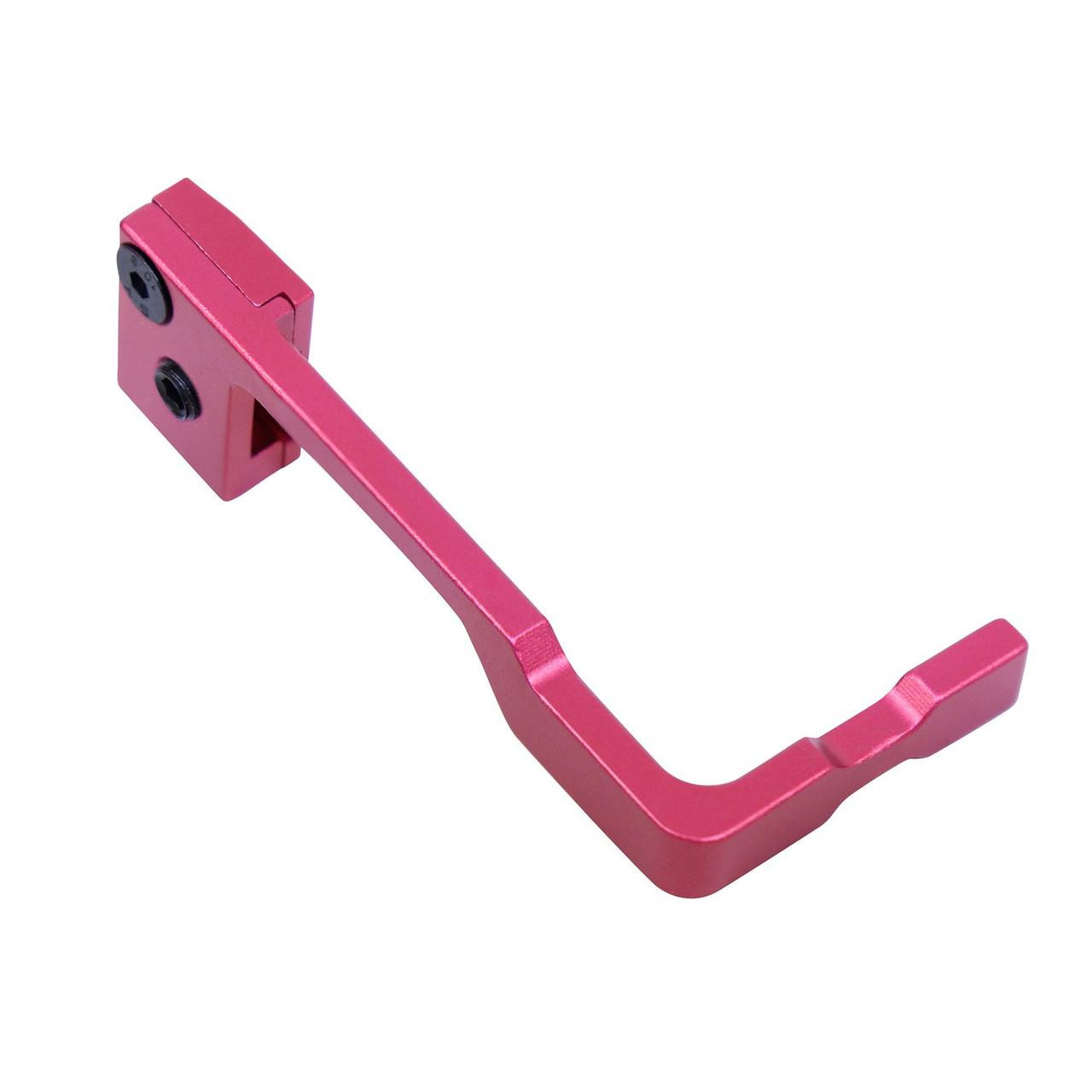 Guntec USA GT-EBR-ROSE Guntec USA GT-EBR-ROSE 223/5.56 Rifle Extended Bolt Catch Release (Anodized Rose) GT-EBR-ROSE