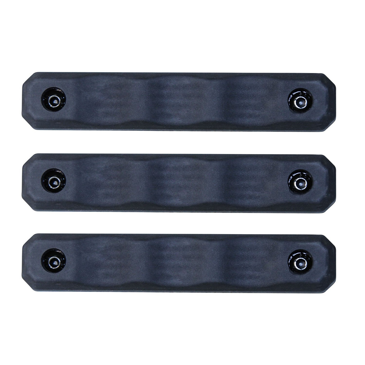 Guntec USA GT-KC-PANEL-G2 KeyMod Neoprene Grip Panels With Finger Grooves (Gen 2) (3 Pcs Kit)