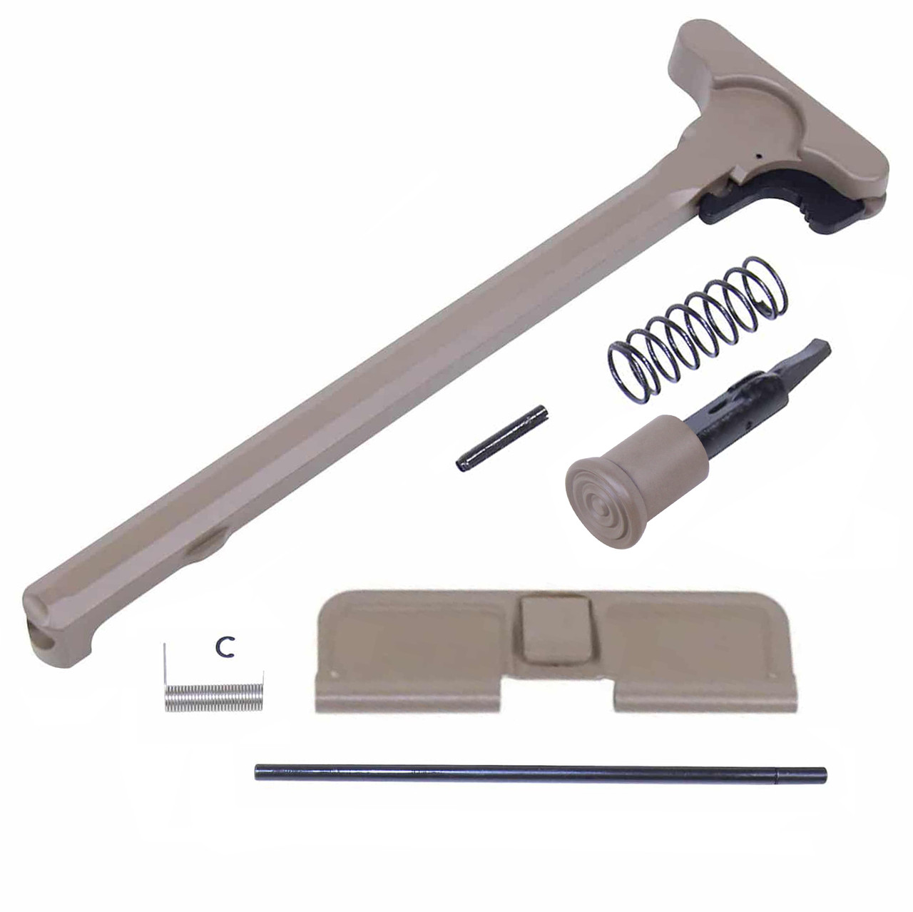 Guntec USA GT-URK-FDE AR-15 Upper Receiver Assembly Kit (Flat Dark Earth)