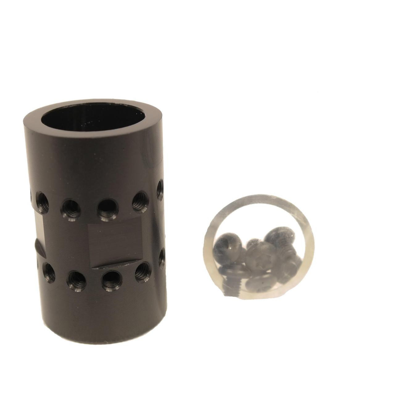  Guntec USA JK-NUT 223/5.56 Rifle Free Floating Handguard Barrel Nut For Ultralight Jk Series (Aluminum) 