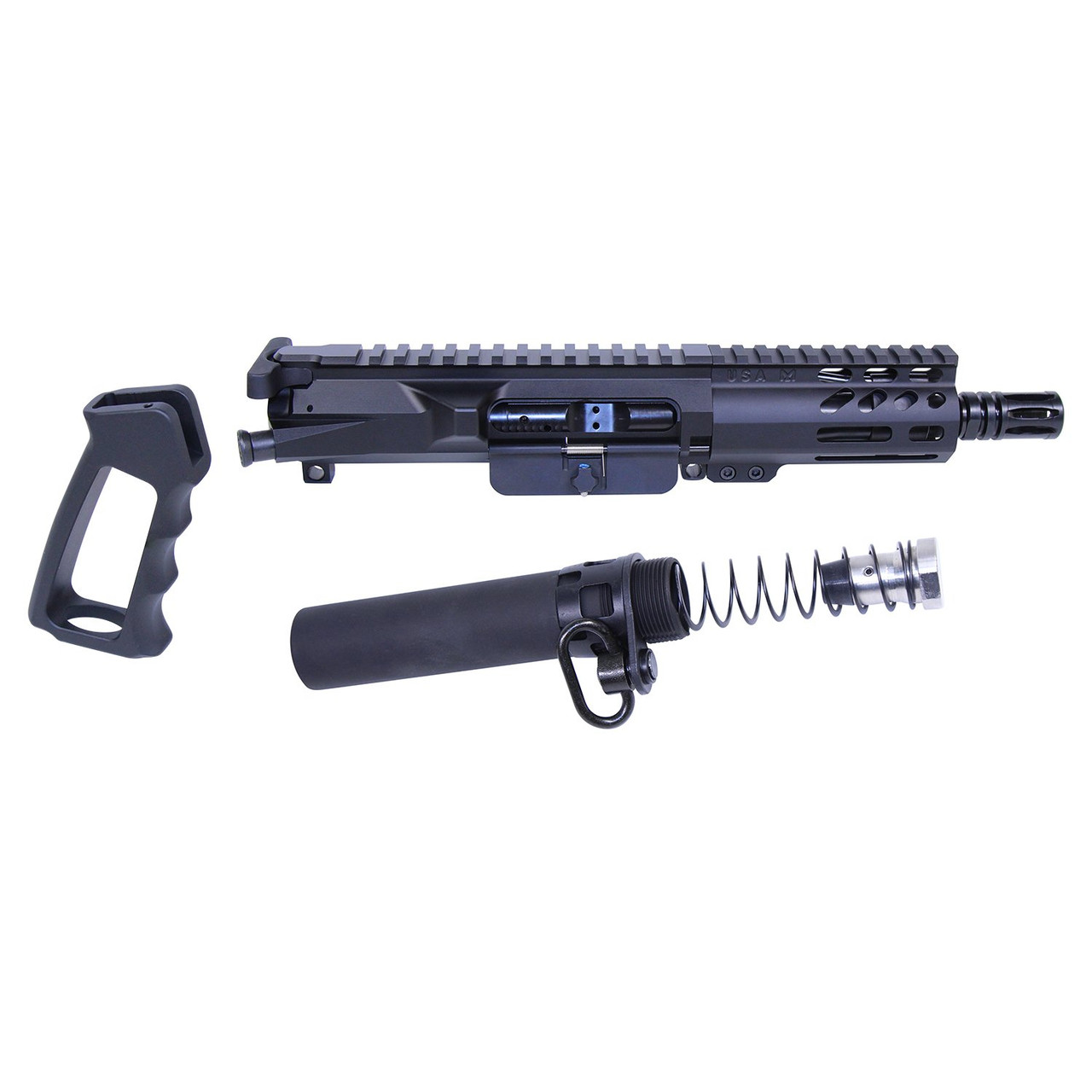 Guntec USA MPS-KIT-1 AR-15 5.56 Cal Complete Micro Pistol Kit (No Lower)