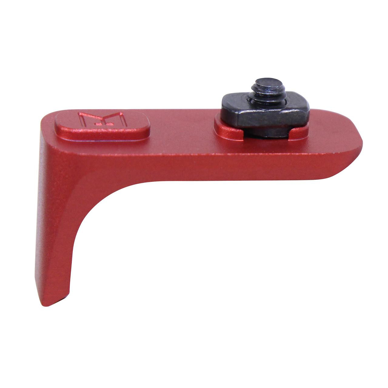 Guntec USA STOP-MLK-RED Guntec USA STOP-MLK-RED Ultralight Micro Handstop For M-LOK (Anodized Red) STOP-MLK-RED