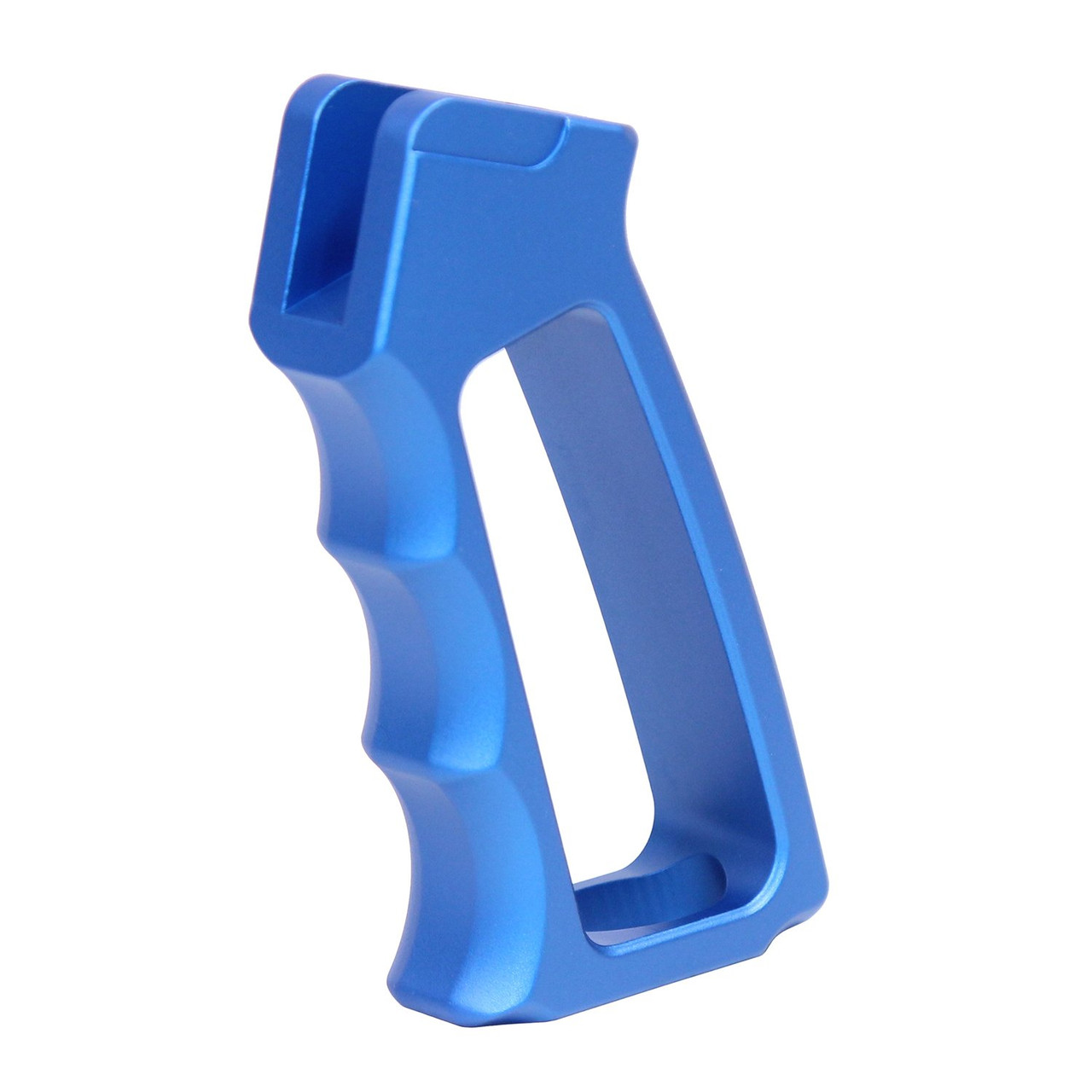 Guntec USA ULS-PG-G2-BLUE Ultralight Series Skeletonized Aluminum Pistol Grip (Gen 2) (Anodized Blue)