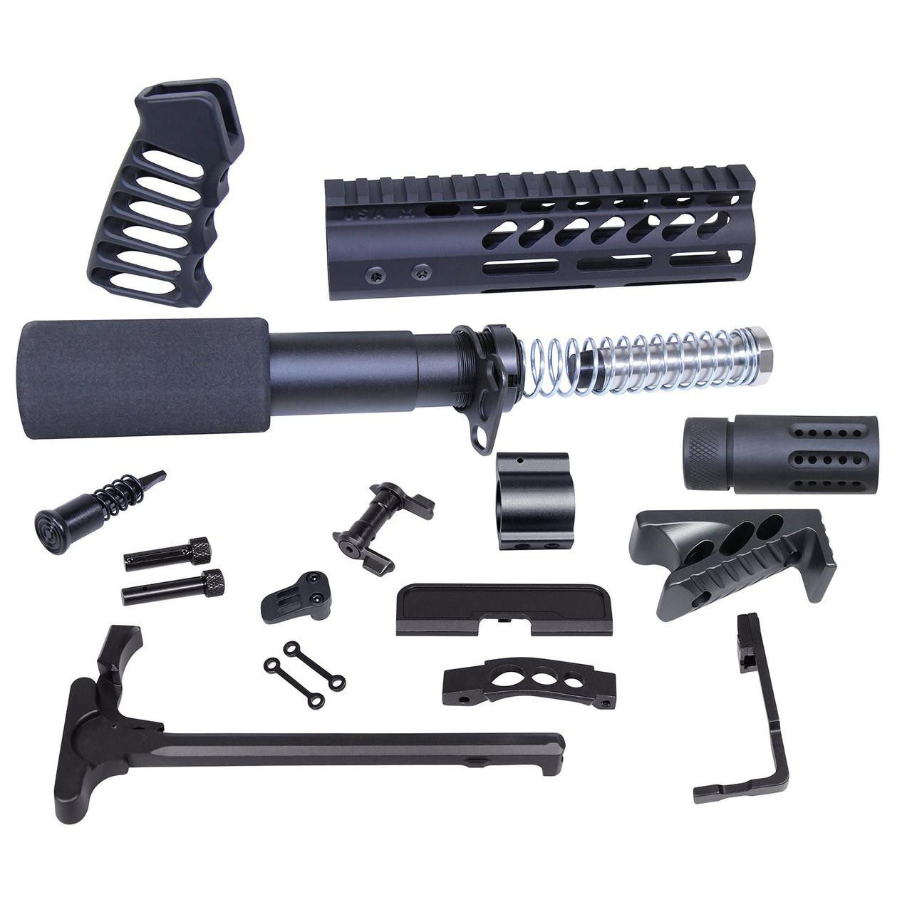 Guntec USA ULT-PK-BLACK Guntec USA ULT-PK-BLACK 223/5.56 Rifle Ultimate Pistol Kit (Anodized Black) ULT-PK-BLACK