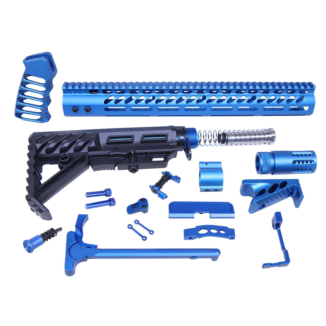 Guntec USA ULT-RK-BLUE AR-15 Ultimate Rifle Kit (Anodized Blue)