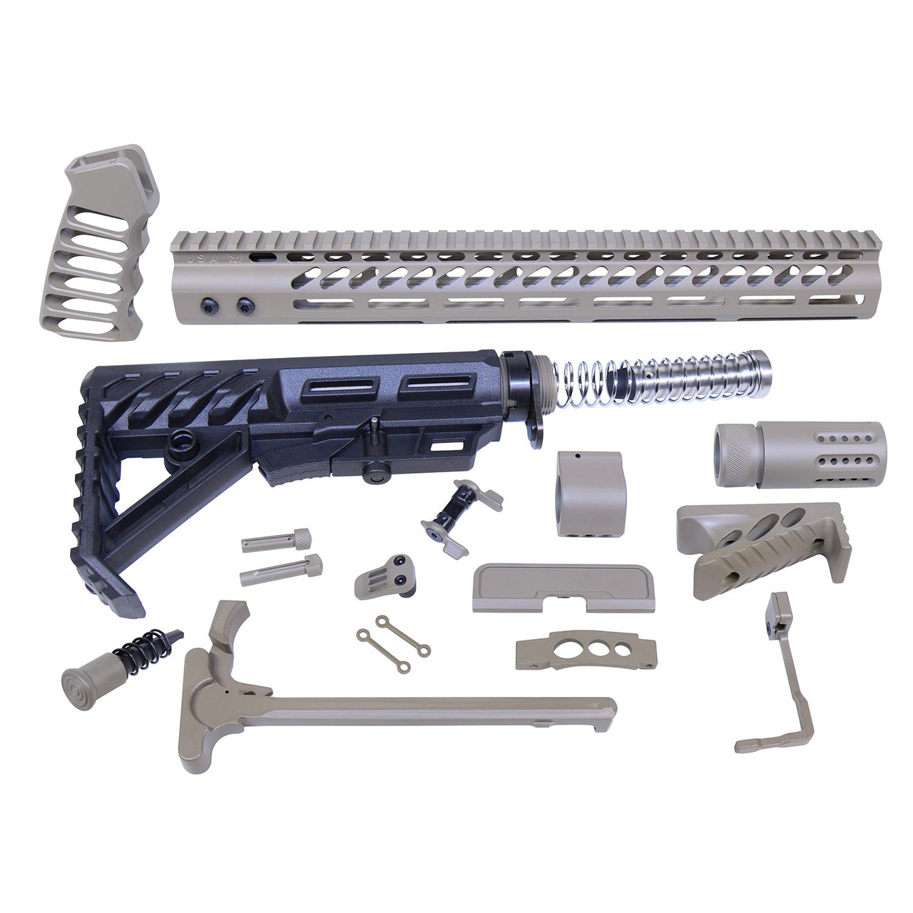 Guntec USA ULT-RK-FDE AR-15 Ultimate Rifle Kit (Flat Dark Earth)