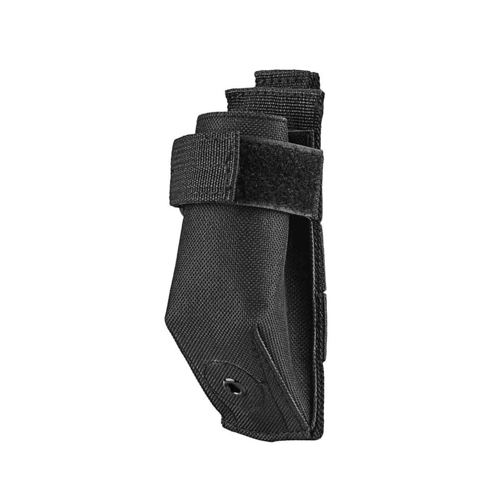 NcStar NcSTAR CVFLP3010B Molle Pals Multi-Purpose Tool Utility Flashlight Pouch, black tactical pouch with adjustable straps and durable fabric for carrying tools or flashlights.