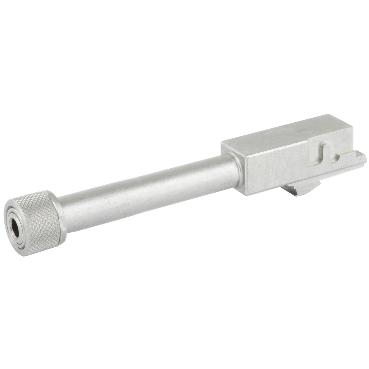 Advantage Arms AAXTB1923 Threaded barrel with Adapter, 22LR Conversion Barrel, Fits Glock 19/23, All Generations, Silver