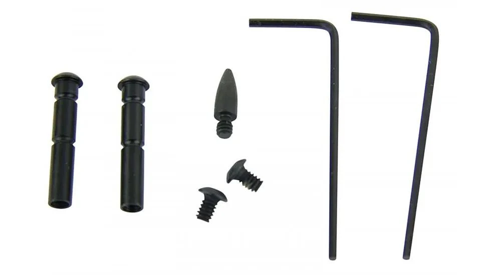 TacFire MAR108-B Tacfire MAR108 AR15 Rifle Anti Walk Pin Set Steel Black MAR108