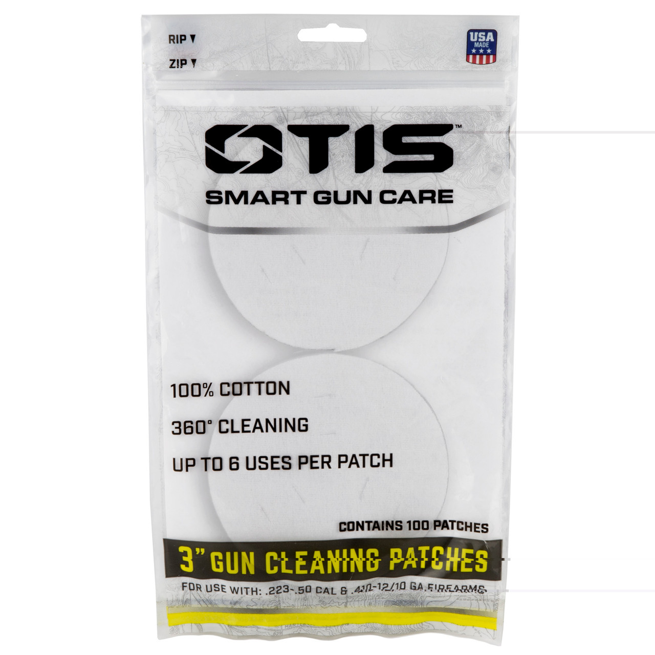 Otis Technologies FG-919-100 All Cal Clng Patches (100)