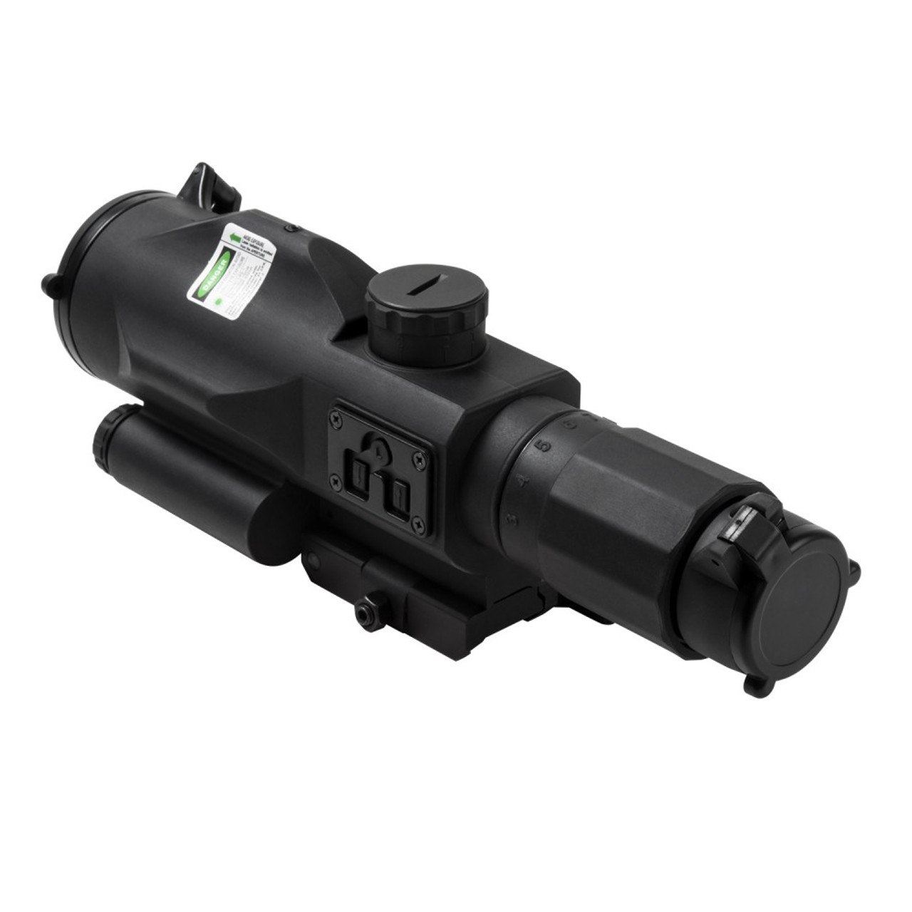 NcSTAR VSRTP3940GV3 SRT 3-9X40mm Gen 3 Green Laser P4 Sniper Scope