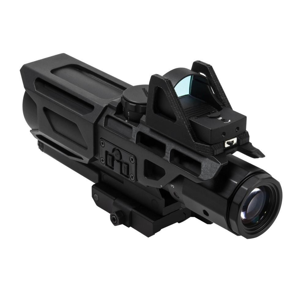 NcSTAR VSTP3940DV3 Gen3 USS 3-9X40 Scope W/Red Dot