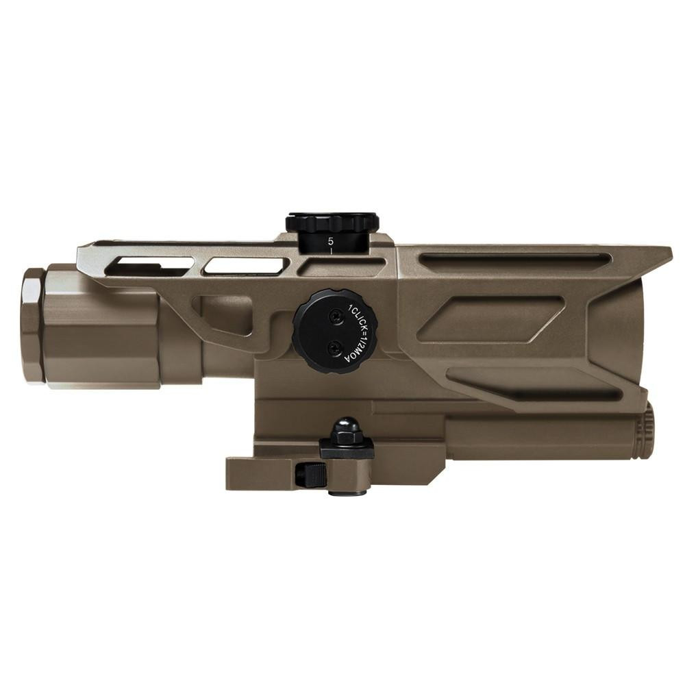 NcStar VSTP3940GV3T NcSTAR VSTP3940GV3T Mark Iii Tactical 3-9X40/P4 Sniper Scope - Tan VSTP3940GV3T