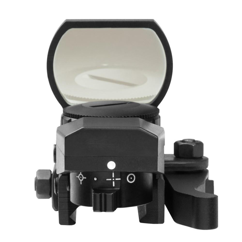 NcStar NcSTAR D4BQ Red Reflex Sight/4 Reticles/Qr Mnt/Blk