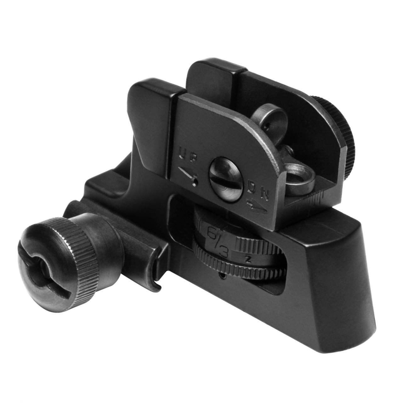 NcSTAR MARDRS AR-15 Detachable Rear A2 Iron Back-Up Sight (Dual aperture)