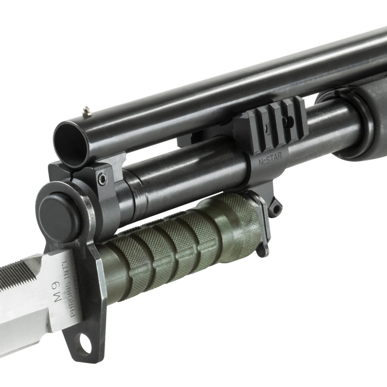 NcSTAR MSHBAYMOS Shotgun Rails & Bayonet Mount - Mossberg 500