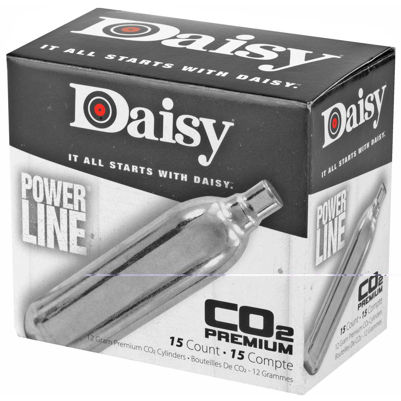 Daisy 997015-611 #7015 Co2 Cylinders 15/bx