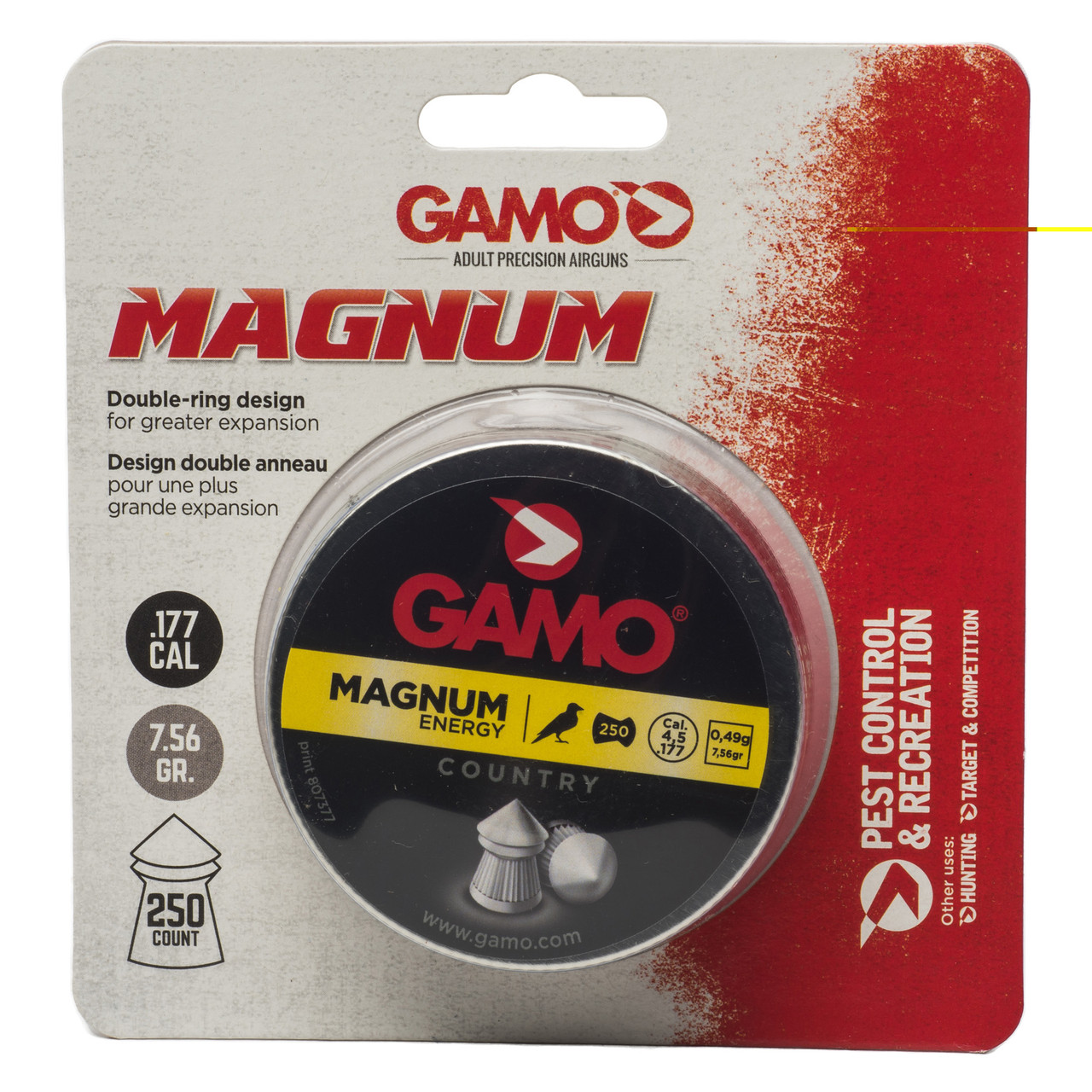 Gamo 6320224BT54 Magnum Sp Dbl Ring .177 250ct