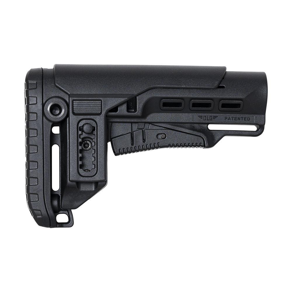 NcStar VG087052 NcSTAR VG087052 Stock With Adjustable 5.5" Cheek Piece Fits Mil-Spec Black VG087052