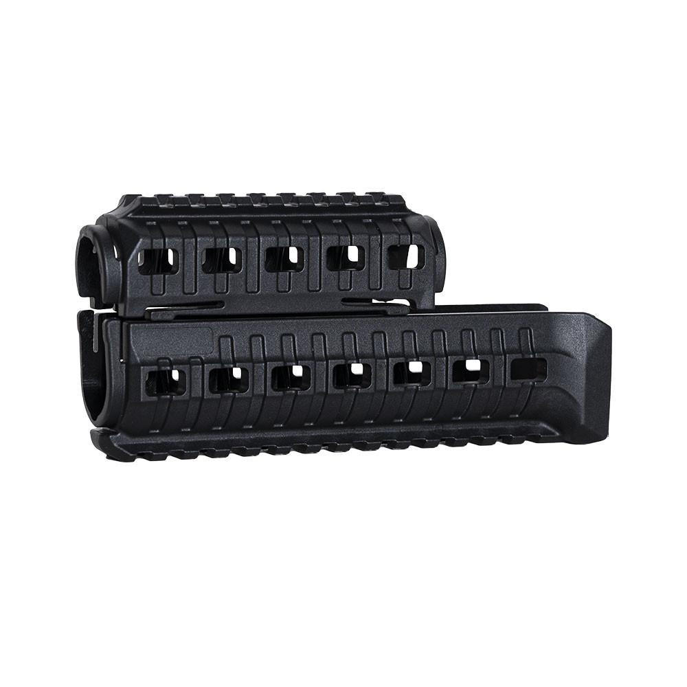 NcStar VG099 NcSTAR VG099 AKM Polymer M-Lok Handguard W/Rails Top & Bottom Black VG099