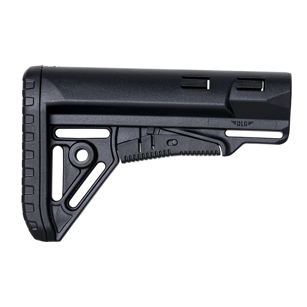 Ncstar VG129 Sharp Mil-Spec Synthetic Collapsible Butt Stock Black