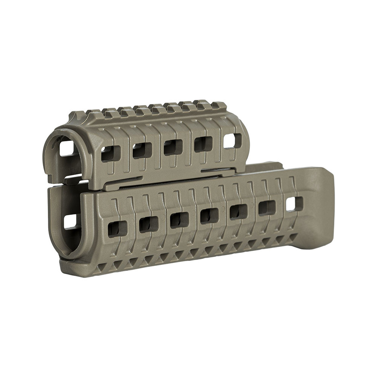 NcSTAR VG133T AKM Polymer M-Lok Slim Profile Handguard W/picatinny Rail Tan