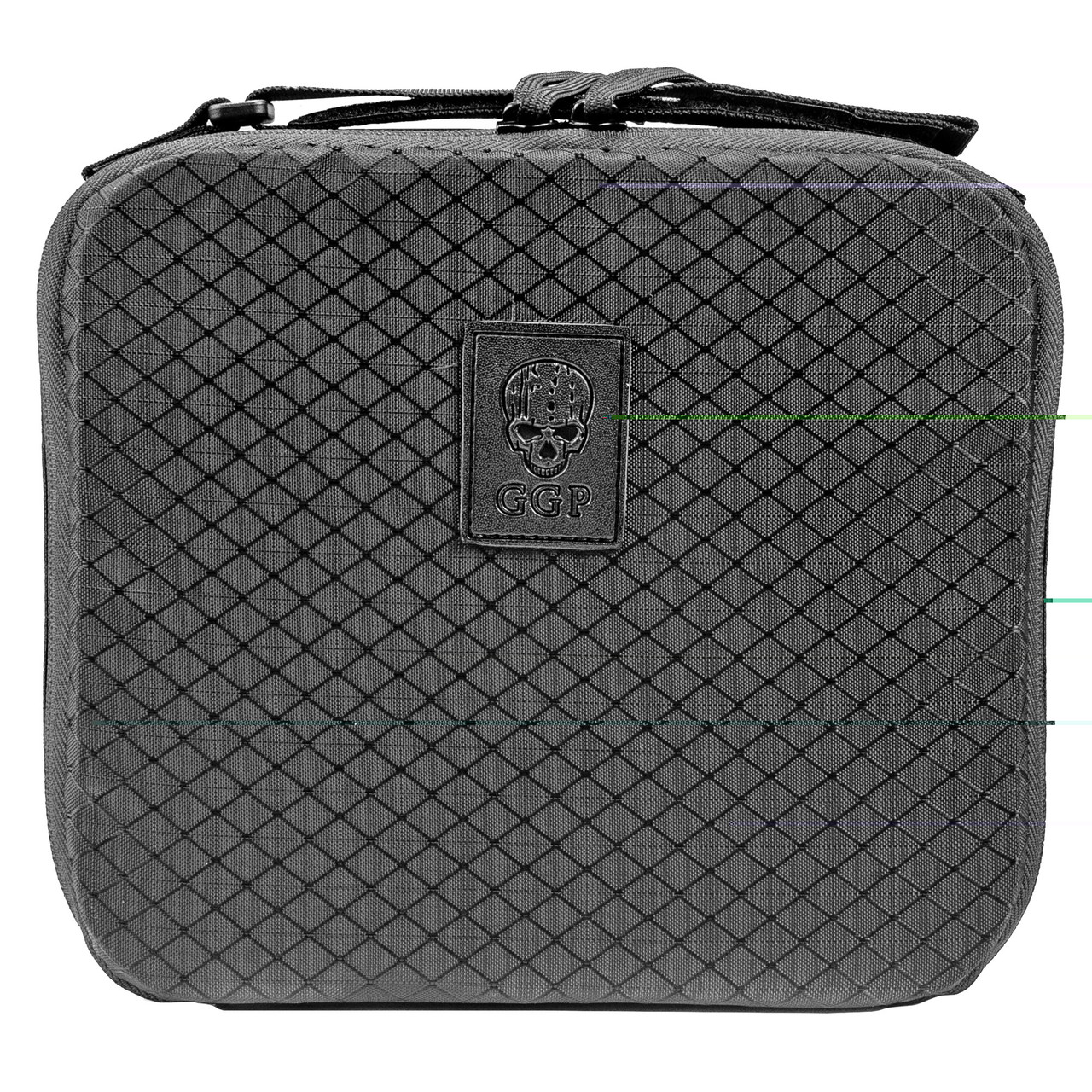 Grey Ghost Gear 6026-2 Pistol Case Black