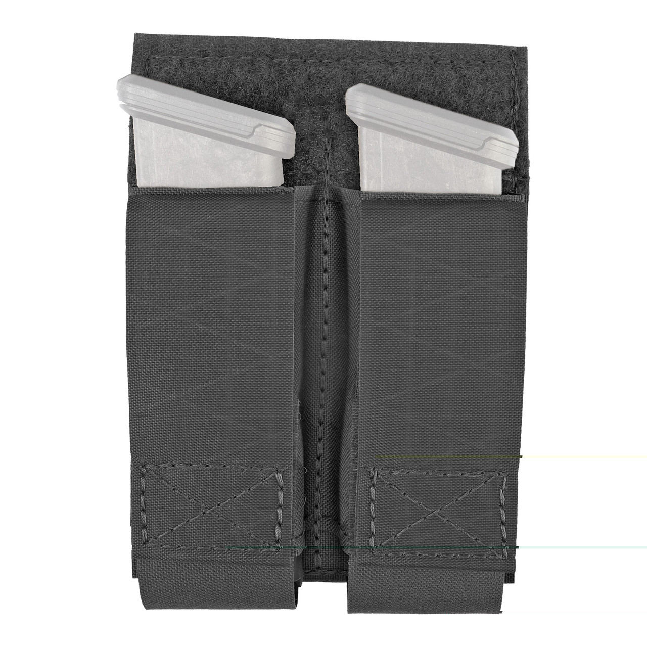 Grey Ghost Gear GTG0380-2 Double Pistol Mag Pouch Blk