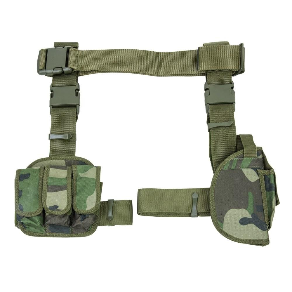 NcStar CV2908WC NcSTAR CV2908WC 3Pcs Drop Leg Gun Holster And Magazine Holder CV2908WC