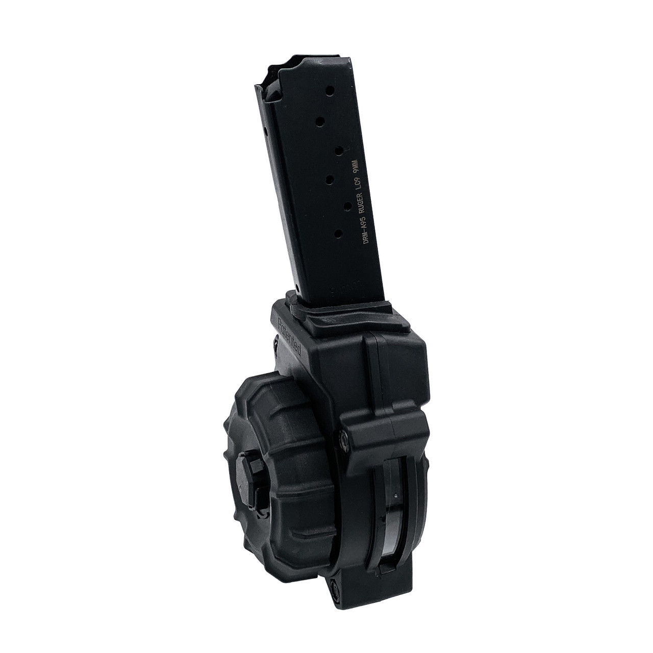 ProMag Magazine  DRM-A95 Ruger Lc9 9mm 30rd Drum Black