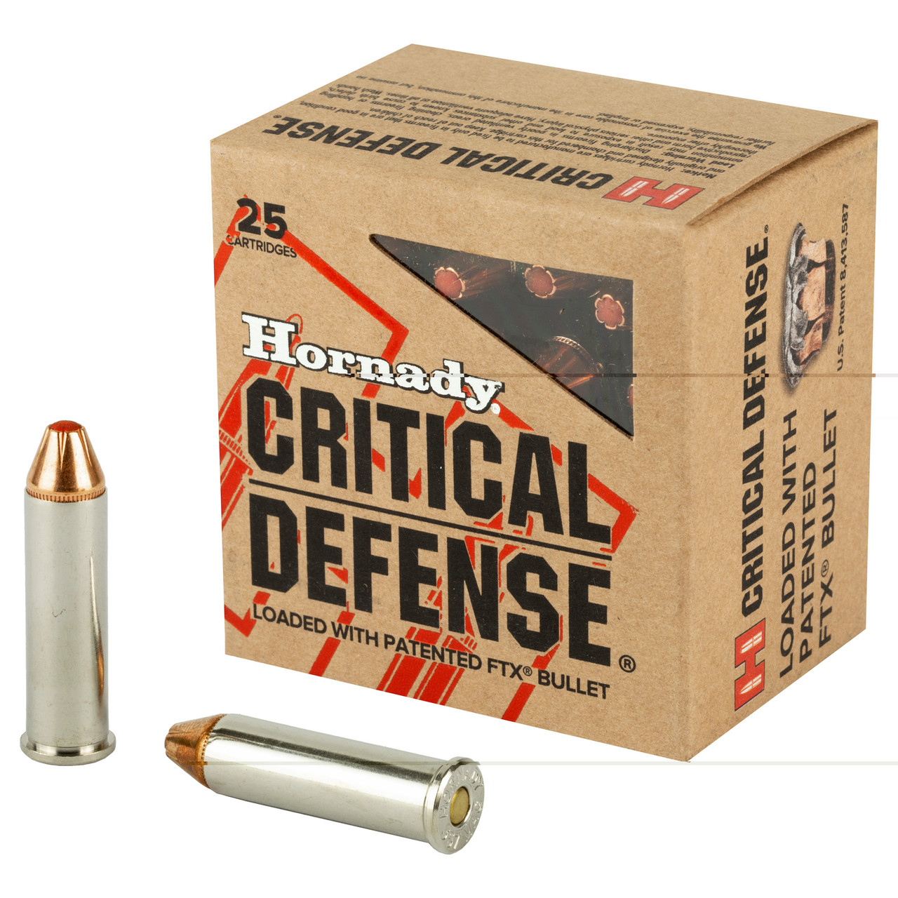 Hornady 90500 Cd 357mag 125gr 25/250