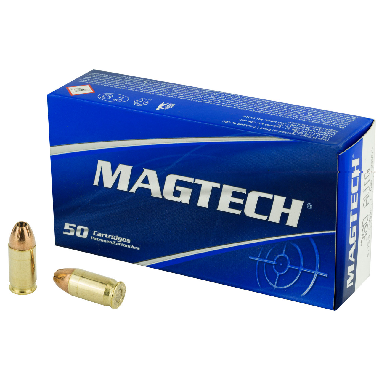 Magtech 380B 380acp 95gr Jhp 50/1000