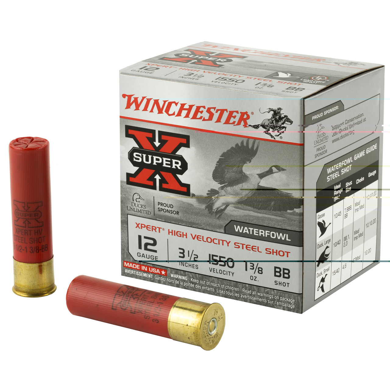 Winchester Ammunition WEX12LBB Xpert Hv 12ga 3.5" #bb 25/250