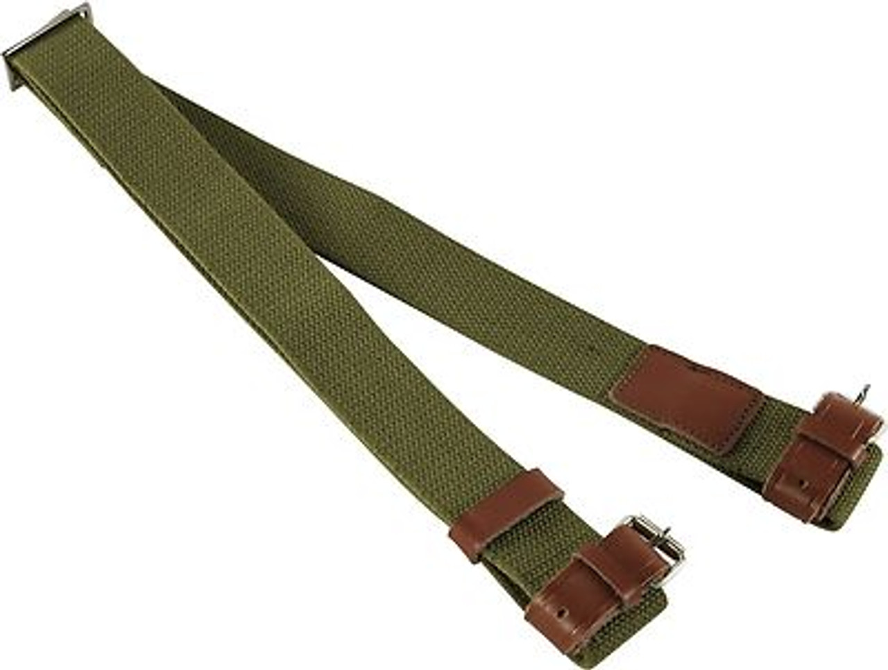 NcSTAR AAMNS OD Green Replica Mosin Nagant Sling With 2 Dog Collar Buckles