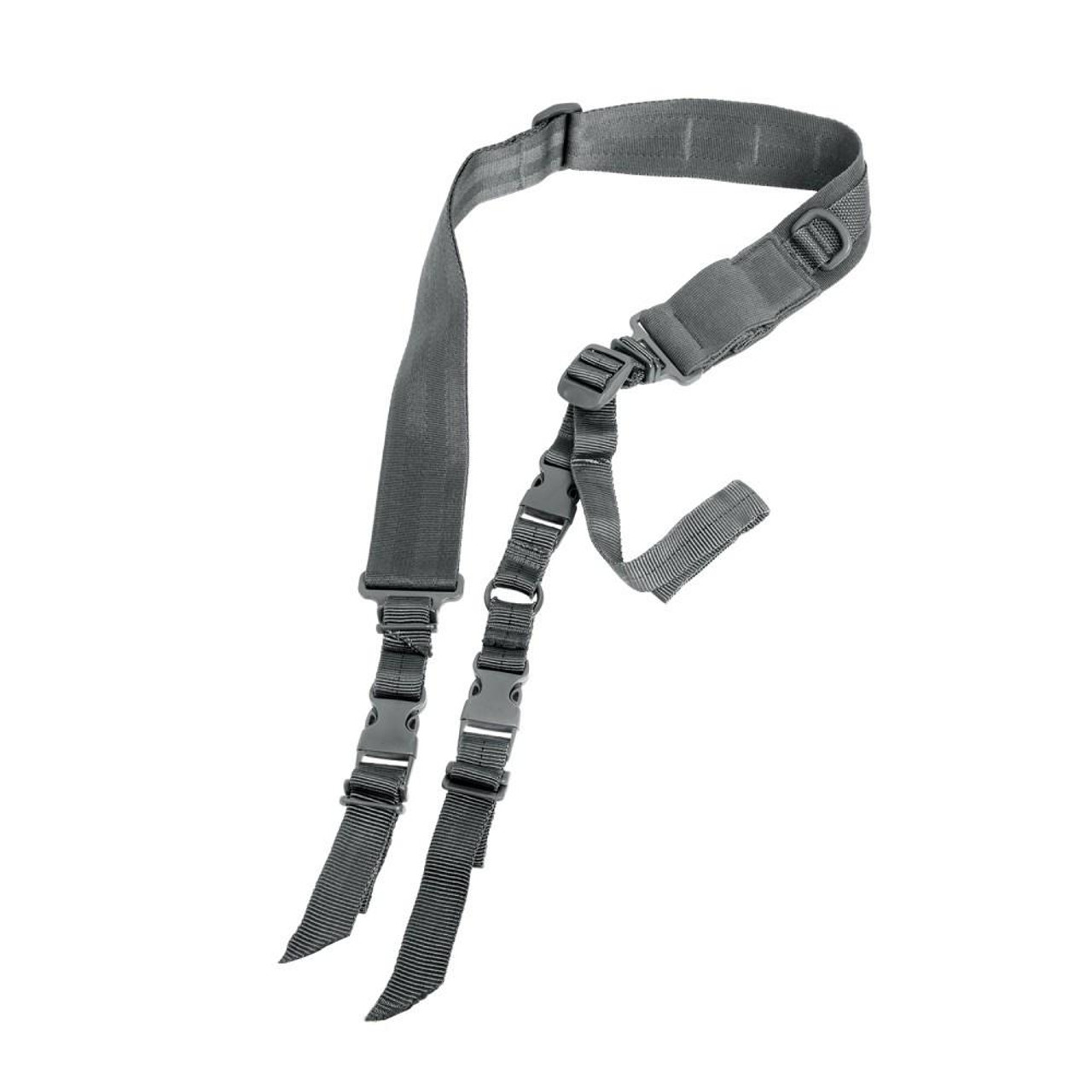 NcStar NcSTAR AARS2PU Gray 2 Point Tactical Adjustable Sling Hunting Rifle Gun Strap System 